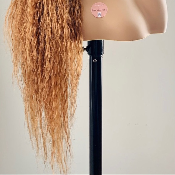 Long Auburn Premium Fiber “Put On & Go” Headband Wig - Picture 4 of 13